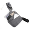 Men's High Quality Fashion Trends Bags Multifunctional Crossbody Shoulder Bag Solid Color New Messenger Bag Portable Chest Bag. 