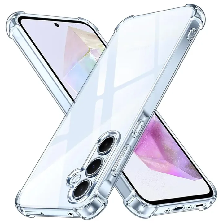 Samsung%20Galaxy%20A35%205G%20Premium%20Silicone%20Case%20Crystal%20Clear%20Soft%20TPU%20Ultra-Thin%20Transparent%20Flexible%20Protective%20Mobile%20Phone%20Back%20Cover%20-%20Image%202