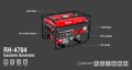 GASOLINE GENERATOR 2500W RONIX RH4704. 