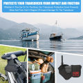 Sonar Transducer Case - HD Shockproof Cover for Fishing/Boating, Custom Fit Chloroprene Protector.