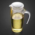 Acrylic Olive Oil can Transparent Jug Bottle Dispenser with Handle & Clear Lid (450 ml).