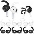 3/1Pairs Silicone Eartips Earhooks for  AirPods 4, Soft Anti-Lost Anti-Drop Earbuds Tips Replacement. 