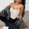 2025 Summer New Fashion Women's Tank Top Women's Strapless Fitted Cropped Tops Women's Clothing. 