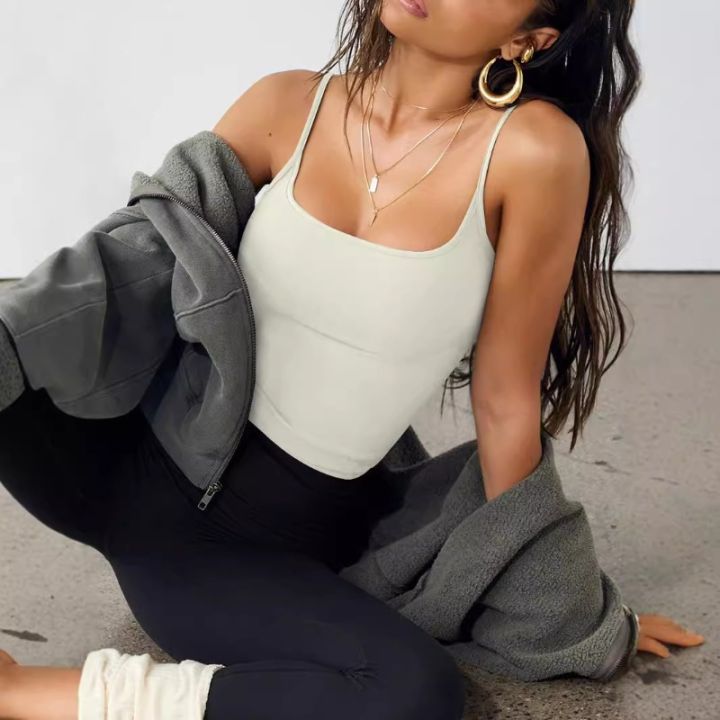2025%20Summer%20New%20Fashion%20Women's%20Tank%20Top%20Women's%20Strapless%20Fitted%20Cropped%20Tops%20Women's%20Clothing%20-%20Image%202