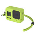 Probty New Soft Silicone Case with Handle Wristband for GoPro Hero 8 Camera Accessories. 