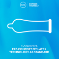 EXS Cola Flavor Condom | 3pcs Pack Condom for Men | Product of England. 