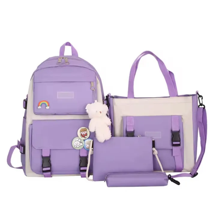 4-in-1%20Multi-Purpose%20School%20Backpack%20Set%20for%20Girls%20%E2%80%93%20Cute%20Design%20with%20Bear%20Keychain%20&%20Matching%20Accessories%20-%20Image%206