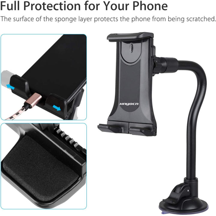 Car%20Tablet%20Holder%20Long%20Arm%20Suction%20Cup%20Mount%20for%20iPad%20Pro%20Air%204-13''%20%20Tablet%20SUV%20Truck%20Vehicle%20Lift%20Uber%20Windshield%20Window%20-%20Image%204