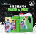 THREE GUYS Wash & Wax Shampoo (German Engineered) – Car Shampoo with Carnauba Wax | Wash & Shine in One Step | High Foam Formula. 