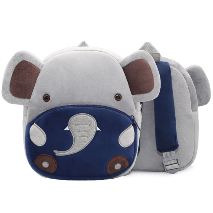 Cute%20Cartoon%20Animal%20Plush%20Backpack%20Soft%20Children%20Kindergarten%20Schoolbag%20Toddler%20Travel%20Bag%20%20For%20Girls%20Boys%20-%20Image%204