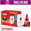 Mortein Mosquito Repellant Machine+Refill Combo Pack 45ml 100% Dengue Protection. 