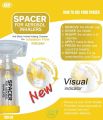 NKM Spacer For Aerosol Inhaler With Mask Inhaler Spacer Device For Infants and Children AeroChamber Flow-vu Quality For Wheezing Management. 