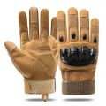 Super Fiber Men's Tactical Gloves Protection Shell Men Women Riding Hard Knuckle Full Finger Touch Screen Motorcycle Gloves. 