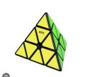 PYRMINX Triangle 3x3x3 easy rotation puzzle game for kids. 