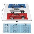 Citro?n 2CV red, white and blue Throw Blanket Soft Blanket Fluffy Shaggy Blanket Designer Blankets blankets for winter.