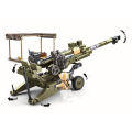 258PCS WW2 Light Howitzer Model Building Block Small Particles Compatible Kids Bricks Toys Construction Kits Boy .