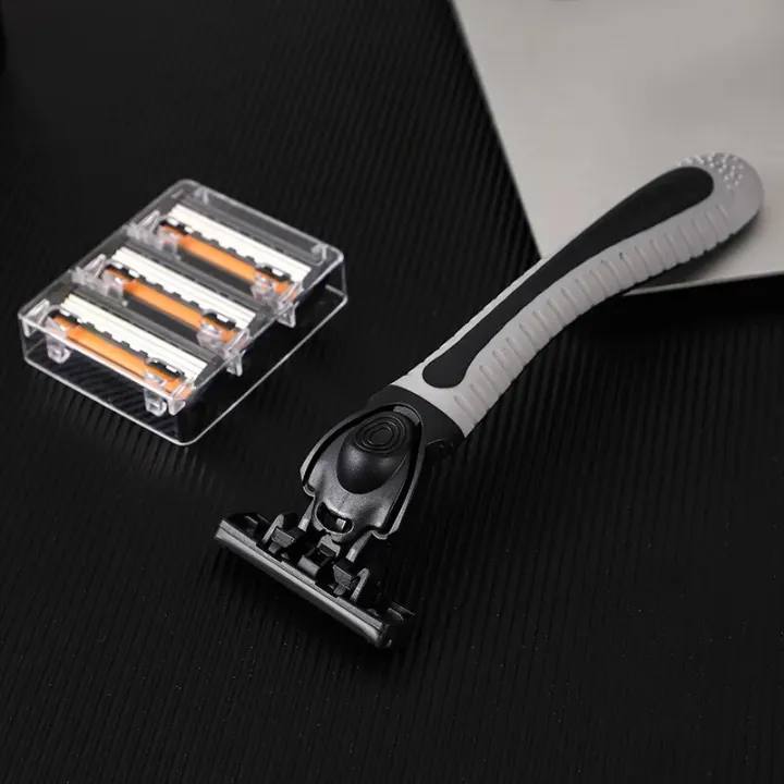 Three-layer%20Razor%20Blade%20Old%20Manual%20Shaver%20MEN'S%20Hair%20Trimmer%202%20Knife%20Holder%2018%20Knife%20Head%203-layer%20Replacement%20Knife%20Head%20-%20Image%203