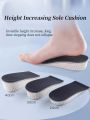 Invisible Height Increase Insoles EVA Memory Foam Men Women Shoe Insole Heel Lifting 2/3/4CM Taller Cushion Heighten Shoe Pad. 