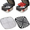 Stainless Steel Splatter Shield For AG301 Reusable 5-in-1 Indoor Grill Accessories Stainless Steel Splatter Screen For Ninja. 
