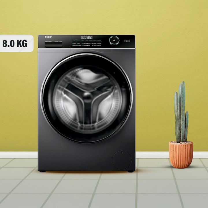 Haier 8 KG Front Loading Washing Machine (HW80-BP12929S6) Free Installation