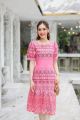 Lanna-Thai fabric dress (size 36 ") Thai cotton fabric, work wear, very beautiful work.. 