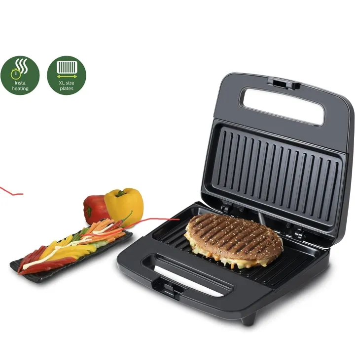 Philips%20Domestic%20Appliances%20HD2289/00%20XL%20Sized%20Sandwich%20Maker%20Black%20with%20Metallic%20-%20Image%204