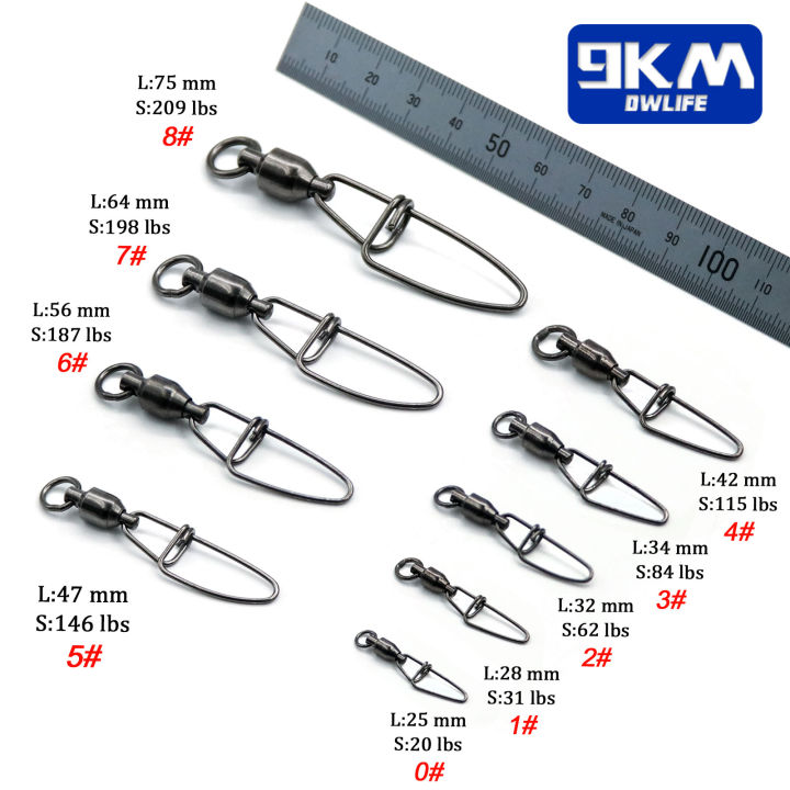 Fishing%20Snap%20Swivels%2020~100Pcs%20Ball%20Bearing%20Swivels%20Fishing%20Connector%20Stainless%20Steel%20Lure%20Clip%20Cross%20Lock%20Snap%20Accessories%20#0-8%20-%20Image%203