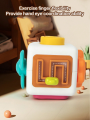 6 in 1 Montessori Educational Toys Sensory Busy Board Baby Practice Skills Cube Fidget Educational Toys for Girl Boy .