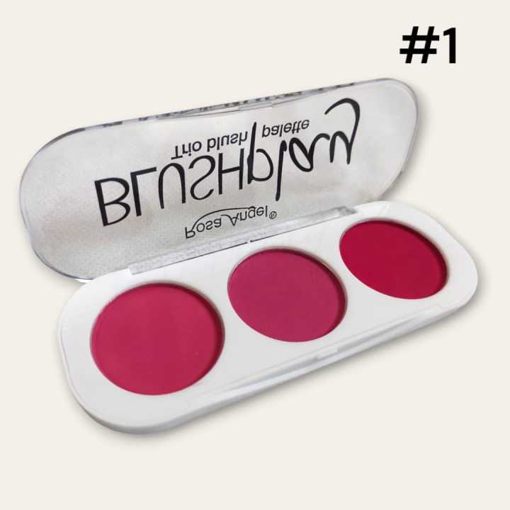 BLUSHplay Trio Blush Palette: Create Endless Looks with 3 Gorgeous Shades