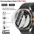 Tempered Glass For   Watch 7 40mm 44mm/FE 40mm HD Screen Protector For  Watch 6 5 Ultra 47 Accessories Protec. 