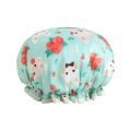 Waterproof Shower Cap for Girls Hair Bathing Cap Reusable Kitchen Hair Cover Oil Proof Dry Hair Treatment Cap. 
