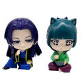 New The Apothecary Diaries Maomao Jinshi Mini Figure Anime Periphery Kawaii Sitting Toys Desktop Car Ornaments Model . 