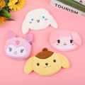 Sanrio Plush Zero Wallet Cinnamoroll Kuromi My Melody Cartoon Pompompurin Carrying Coin Soft Plush Backpack Pendant Storage Bag. 