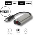 Reiyin DAC USB-C to Toslink Optical 3.5mm Headset 192kHz 24bit Audio Adapter PC Sound Card. 