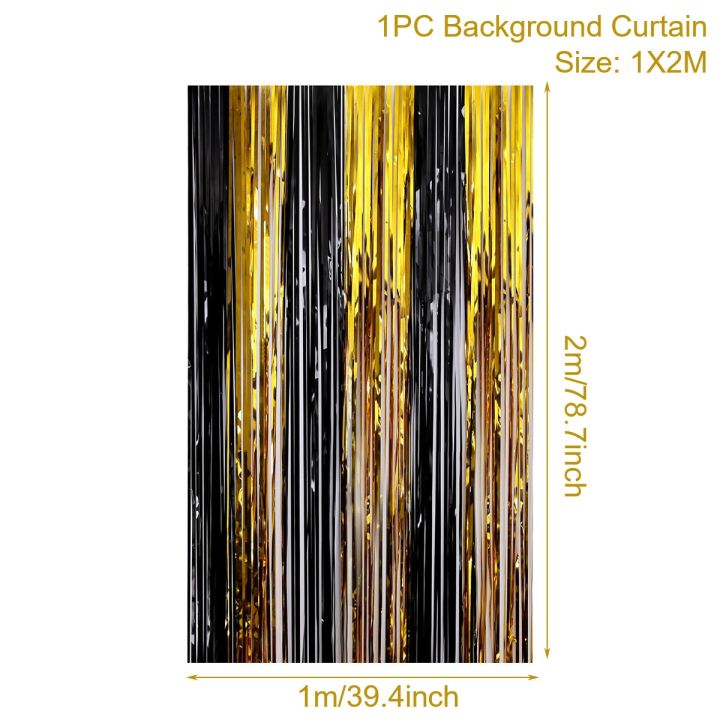 Birthday%20Party%20Decorations%20Backdrop%20Curtains%20Glitter%20Black%20Gold%20Tinsel%20Fringe%20Foil%20Curtain%20Background%20Wedding%20Adult%20Anniversary%20-%20Image%205