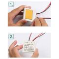 12V 5A Bathroom Vanity Mirror LED Light Touch Switch Mirror Dimming Sensor Encounter. 