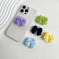Korean Cute Colorful Bowknot Phone Holder Griptok Finger Ring Support For iPhone  Cases Grip Tok Socket Bracket Girl . 