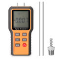 Digital Manometer ℃ ℉ Switchable 12 Pressure Units LCD Display  Adjustable Temperature Tool Pipes Pressure Measuring Device. 