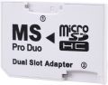 Psp Micro Sd Card to Memory Stick Pro Duo Psp Converter (Can Be Used with Some Cameras)(Adapter Converts Micro Sd to Psp). 
