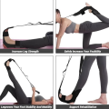 Fitness Open Back Muscle Relaxation Yoga Stretching Band Leg Stretcher Flexibility Strap For Rehabilitation Plantar Fasciitis.