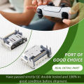 HDMI Port Replacement for PlayStation 5 PS5 Socket Jack Interface Connector for PS5 Console Accessories Parts.