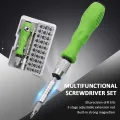 32 in 1 Multifunctional Screwdriver Set with 30 PCS Torx Phillips Magnetic Screw Driver Bits Mini Repair Tool for Phone Watch PC. 