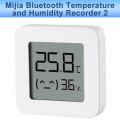 Xiaomi Mijia Bluetooth Thermometer Hygrometer 2 Wireless Smart Electric Digital Thermometre Humidity Sensor Home with Mijia App. 