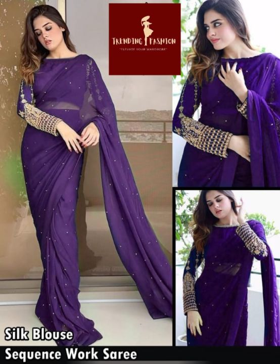 Fancy%20Stitched%20Saree%20for%20Girls%20%E2%80%93%20Embroidered%20Silk%20&%20Chiffon%20-%20Image%205