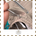 Spring thread rope ed6 thread ear rope Lether rope cord rope cord rope Pant (price per piece). 
