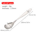 Tiartisan Titanium Ultra-light Durable Portable Sandblasting Fork Polished Spoon Cutlery Tableware Set for Camping Backpacking. 