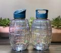 Multicolour 650ml Bomb-Style Plastic Water Bottles for School and Office Use. 