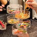 Transparent 360° Rotating Jewelry Box  4 & 5 Layer
 Jewelry Organizer. 
