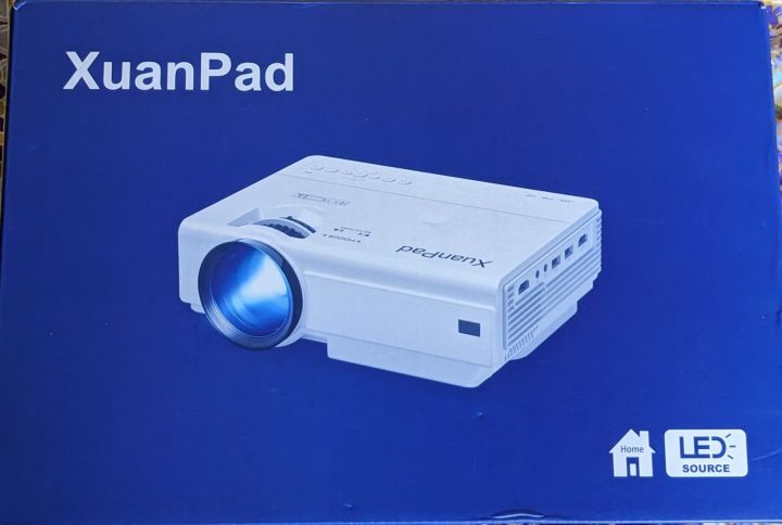 Télécommande De Rechange Pour Mini Projecteur XuanPad K3 / X3 - Infrarouge, Design Ergonomique - Sans Programmation