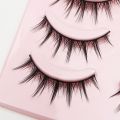MJ 5Pairs Little Devil False Lashes Natural Fake Eyelashes Fluffy Soft Daily COS Full Strip Lashes Band.